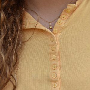 Vintage yellow top